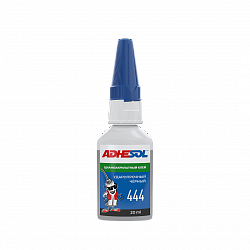 Ударопрочный с низкой вязкостью цианоакрилатный клей ADHESOL 444