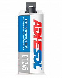 Теплопроводный двухкомпонентный эпоксидный клей ADHESOL ET 245
