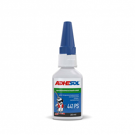 Цианоакрилатный клей низкой вязкости, проникающий ADHESOL 441Ps