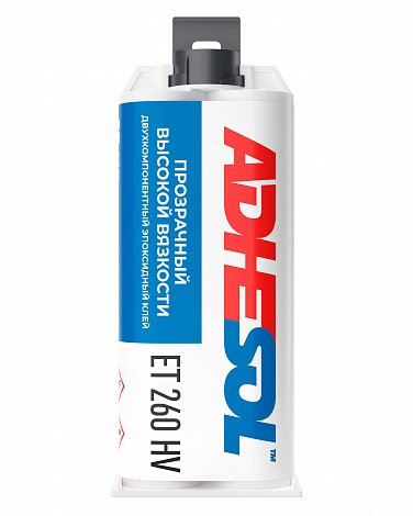 Высокой вязкости двухкомпонентный эпоксидный клей ADHESOL ET 260 НV