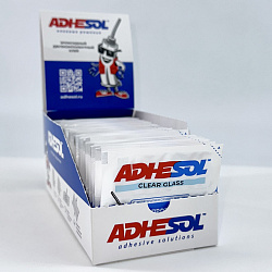 Прозрачный эпоксидный клей ADHESOL CLEAR GLASS