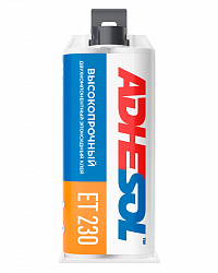 Высокопрочный двухкомпонентный эпоксидный клей ADHESOL ET 230